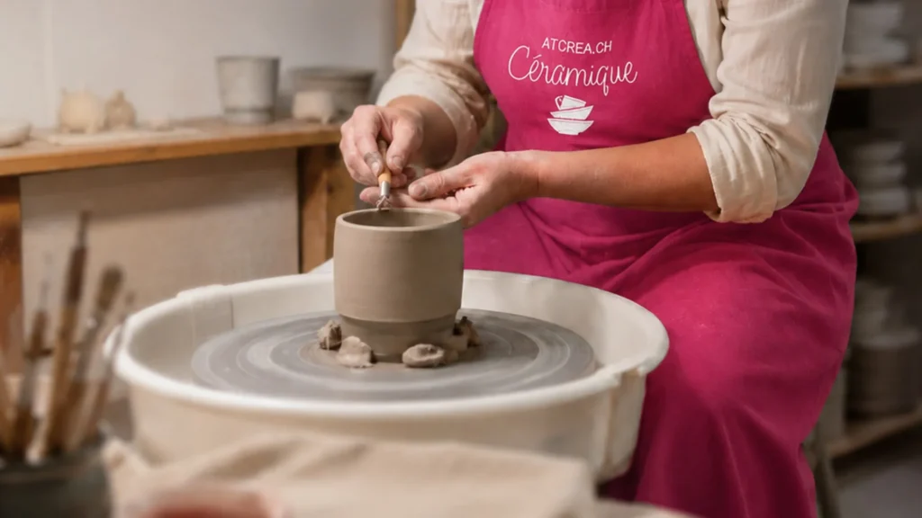 Cours de poterie à Cossonay