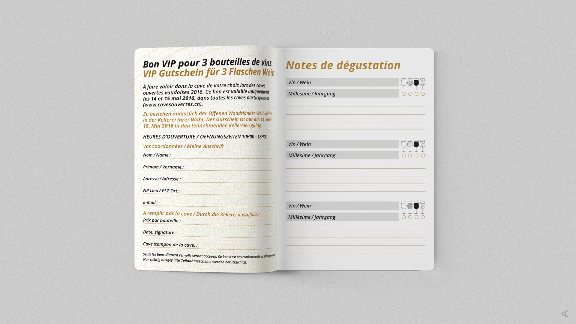 Agnès Thélin Portfolio: caves ouvertes Vaudoises