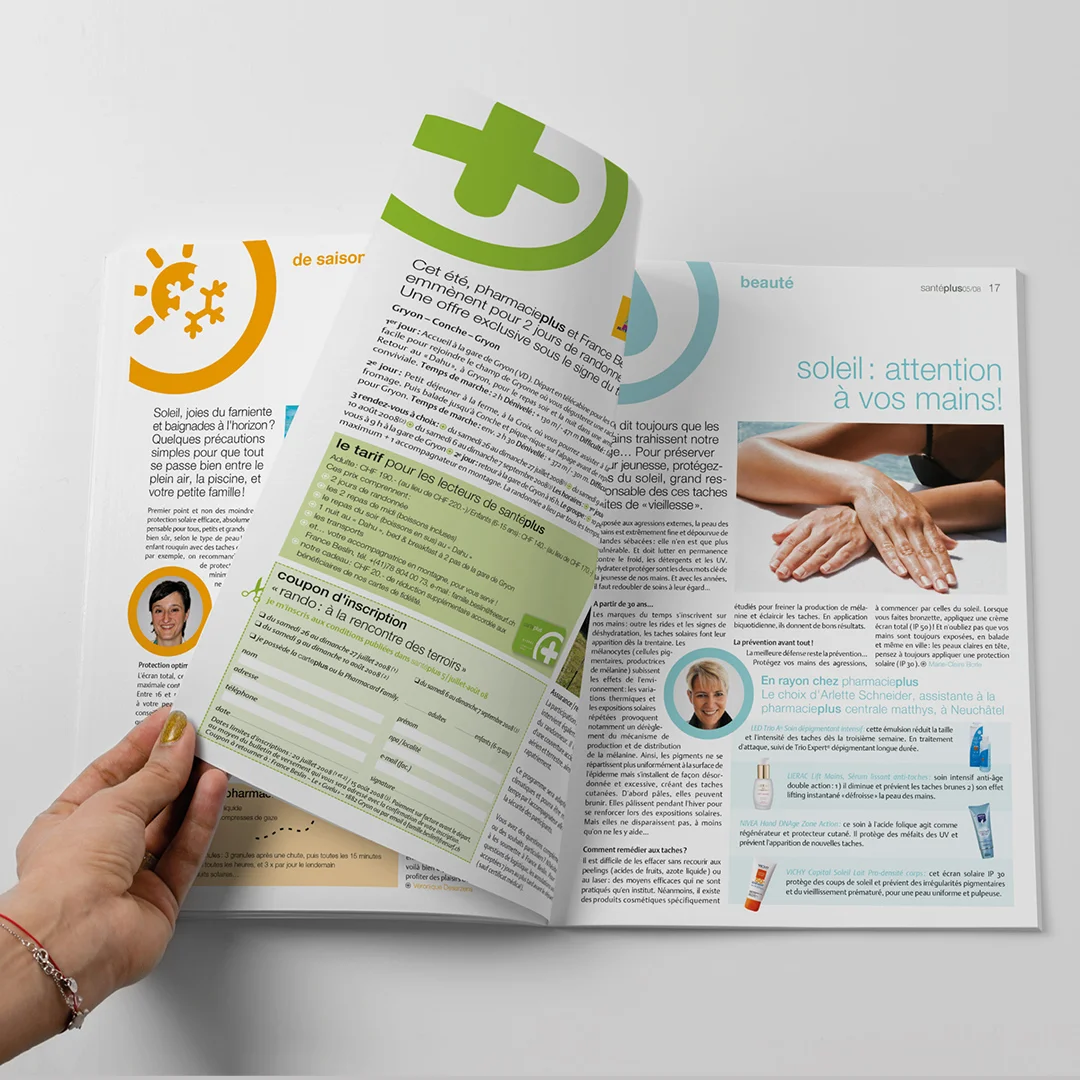 Agnès Thélin Portfolio: Pharmacieplus