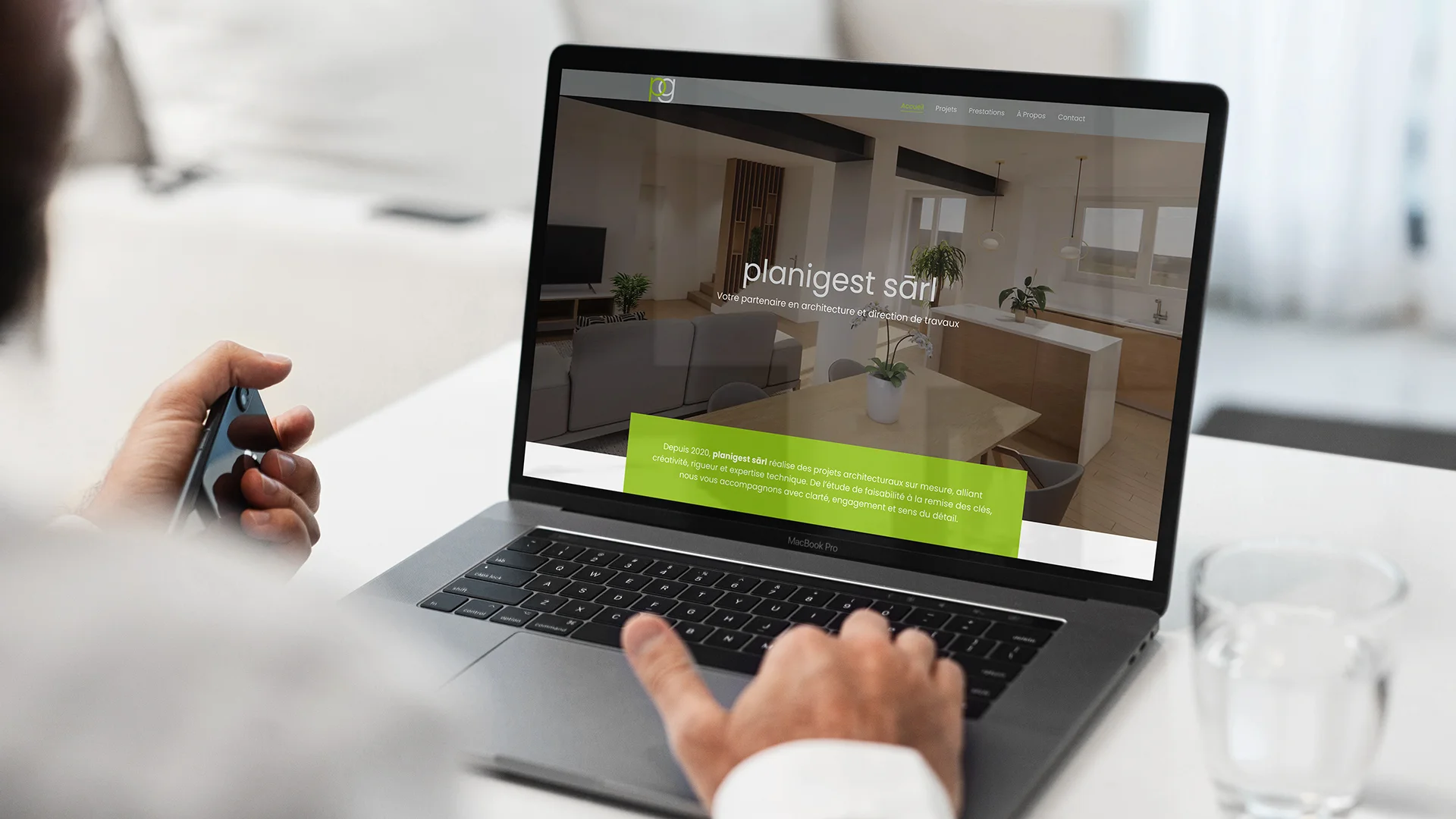 Agnès Thélin Portfolio: planigest